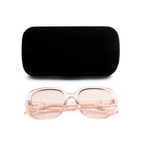 GUCCI Nude Pink 54mm Square Sunglasses